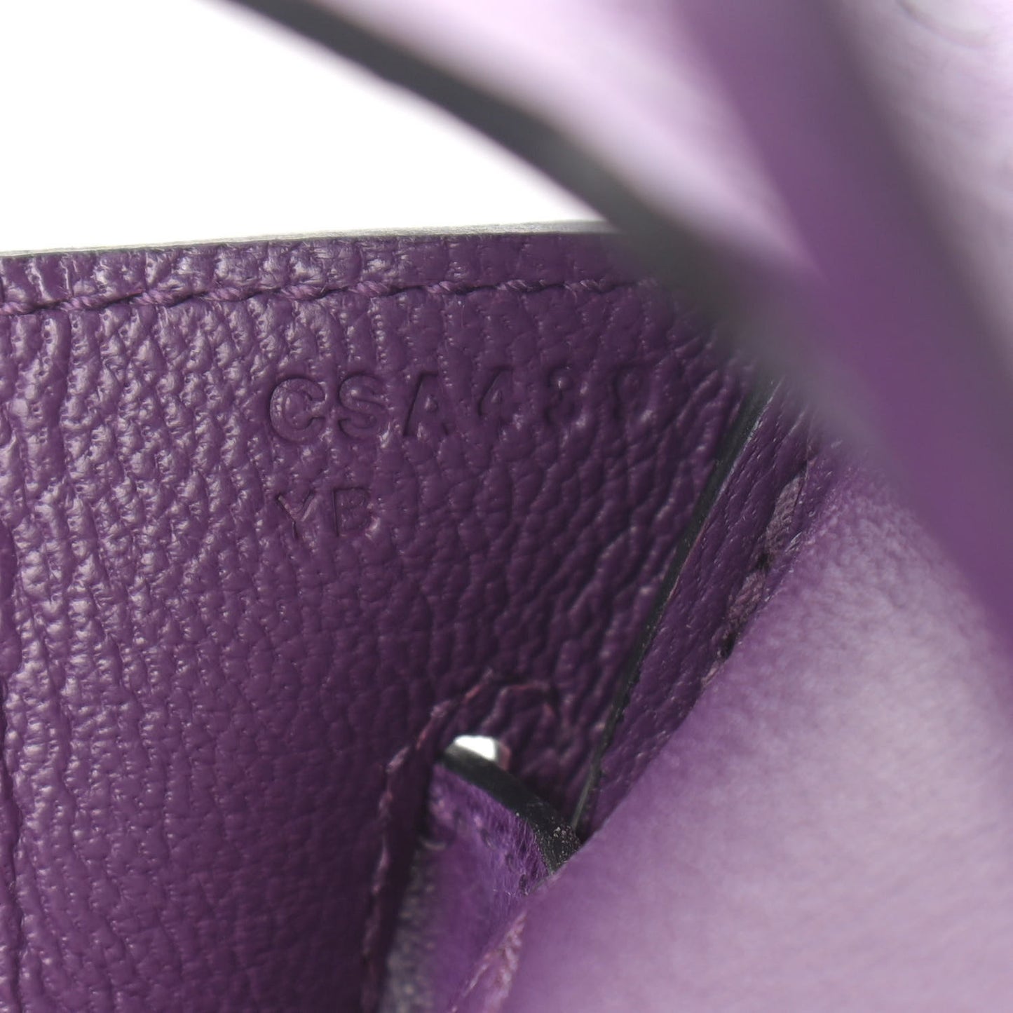 Ostrich Birkin 30 Violine