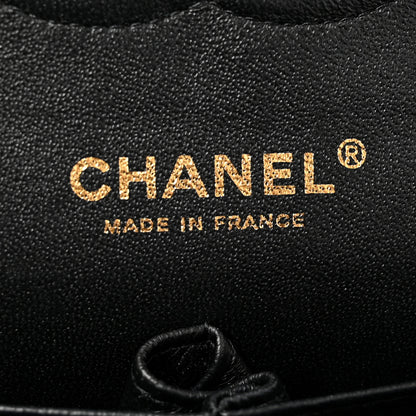 Chanel Caviar Quilted Medium Double Flap Black Black 6 of 11