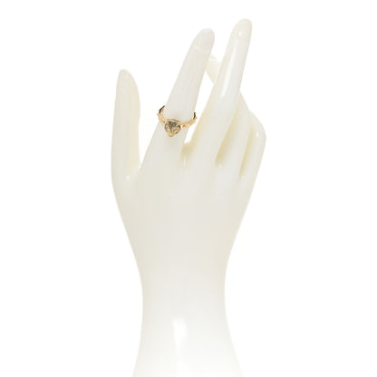 Gucci 18K Yellow Gold Diamond Le Marche Des Merveilles Feline Ring 56 7.5 2 of 5