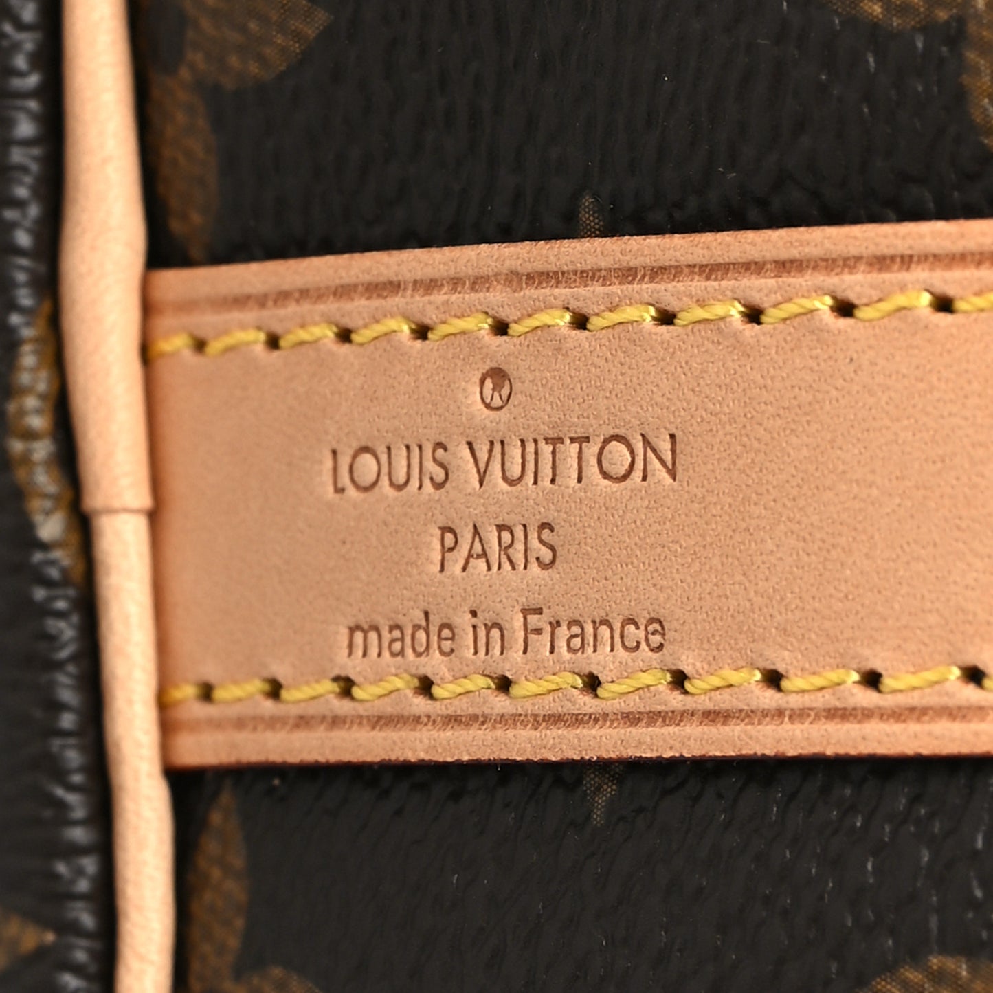 Monogram My LV Heritage Speedy Bandouliere 30 Black White Vert Clair