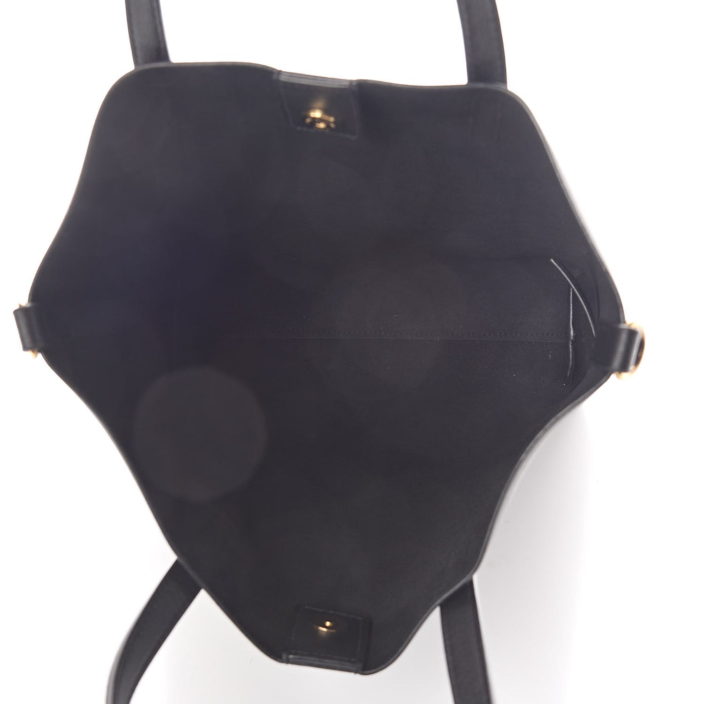 Calfskin Toy Shopping Tote Black