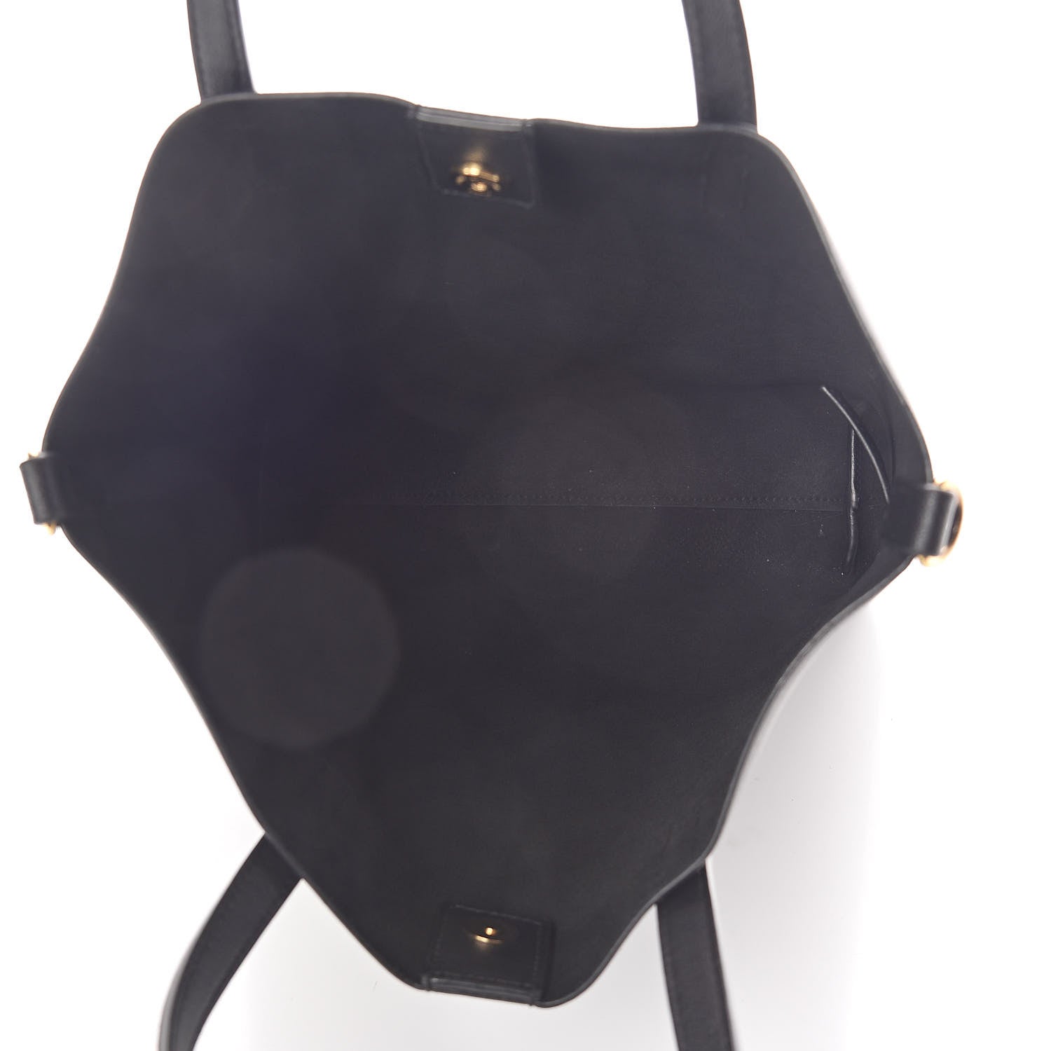 Saint Laurent Calfskin Toy Shopping Tote Black 5 of 9