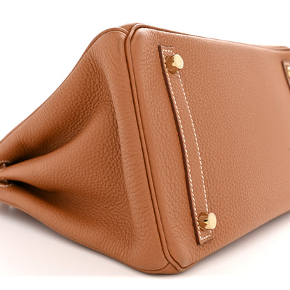 Hermes Togo Birkin 30 Gold 8 of 10