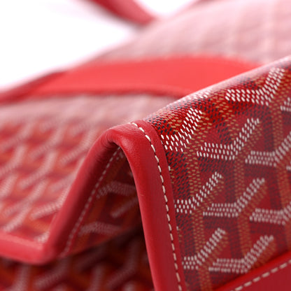 Goyard Goyardine Villette Tote Red 9 of 10