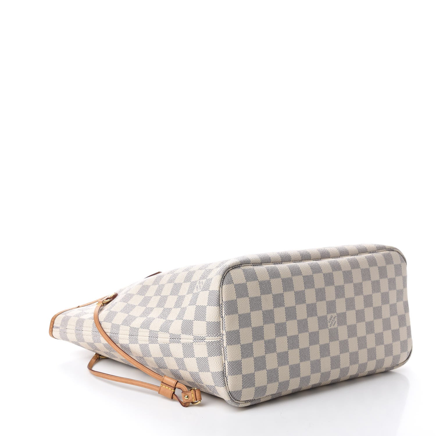 Louis Vuitton Damier Azur Neo Neverfull MM Rose Ballerine 4 of 12