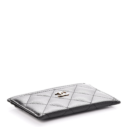 Chanel Caviar Quilted Card Holder Black 4 of 9
