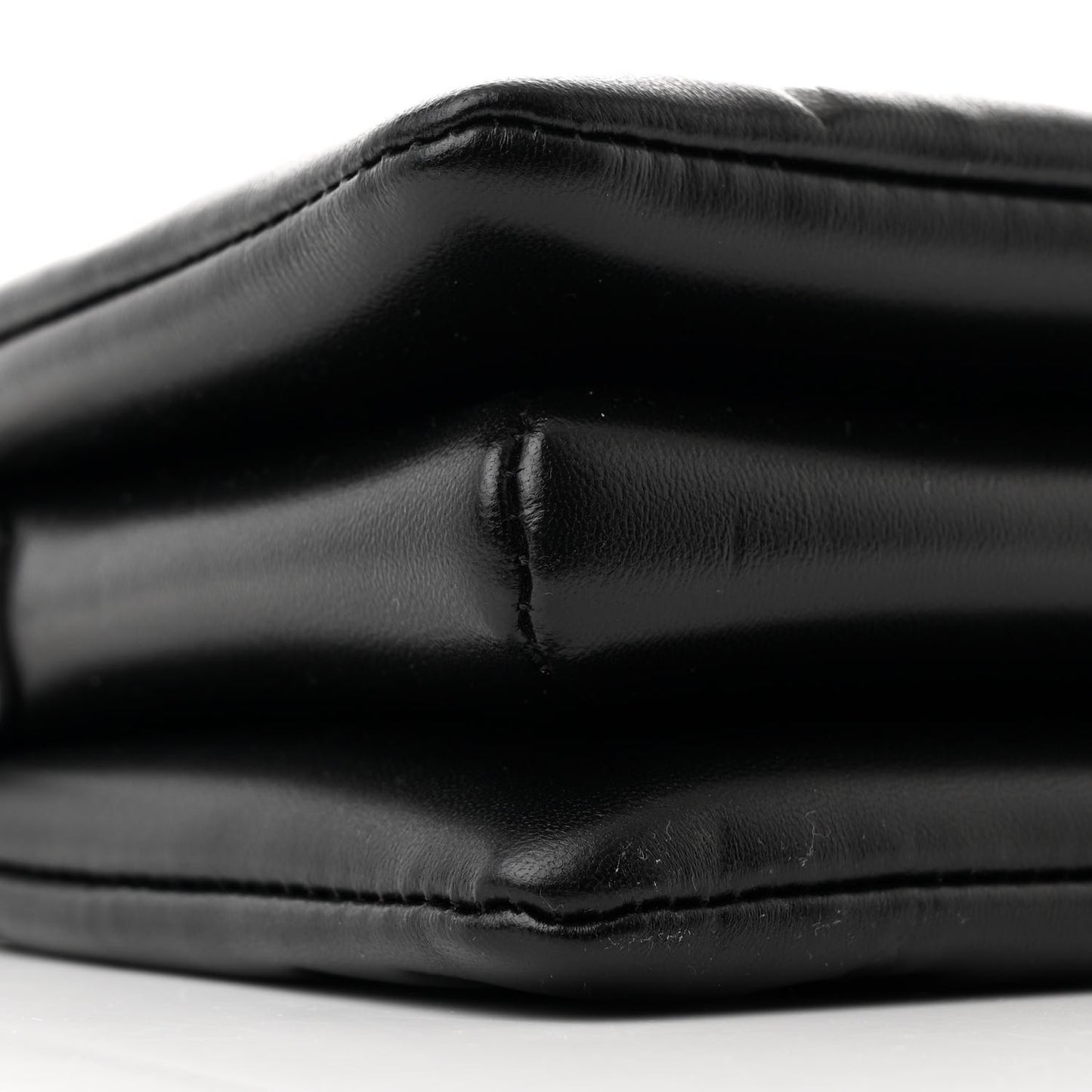 Lambskin Embossed Monogram Coussin BB Black
