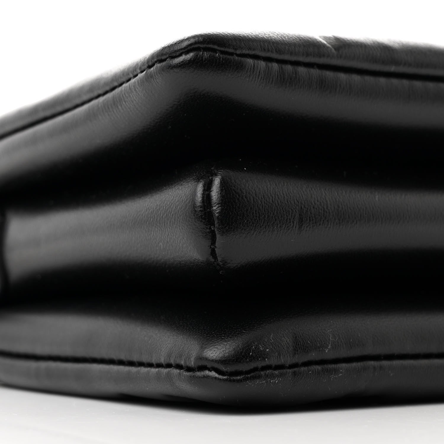 Louis Vuitton Lambskin Embossed Monogram Coussin BB Black 10 of 11