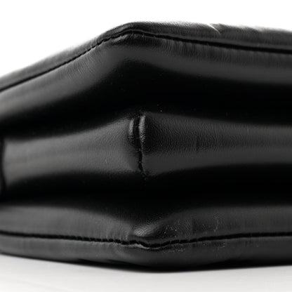 Louis Vuitton Lambskin Embossed Monogram Coussin BB Black 10 of 11