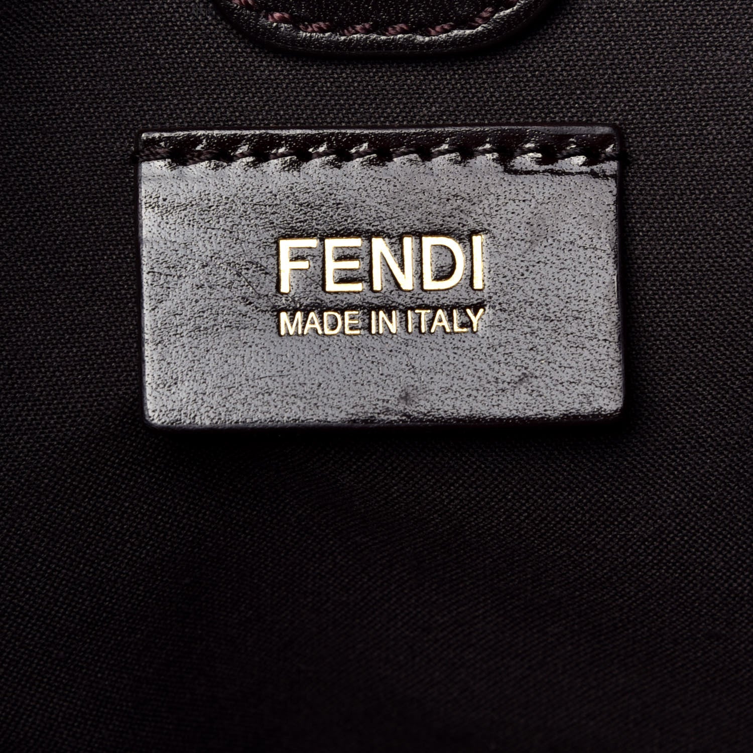 Fendi Zucchino Vitello Shopping Tote Tobacco Moro 6 of 9