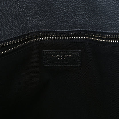 Saint Laurent Grained Calfskin 48H Sac De Jour Duffle Storm 6 of 11