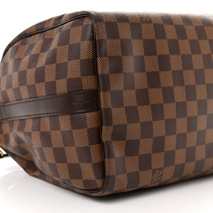 Louis Vuitton Damier Ebene Speedy Bandouliere 30 9 of 10