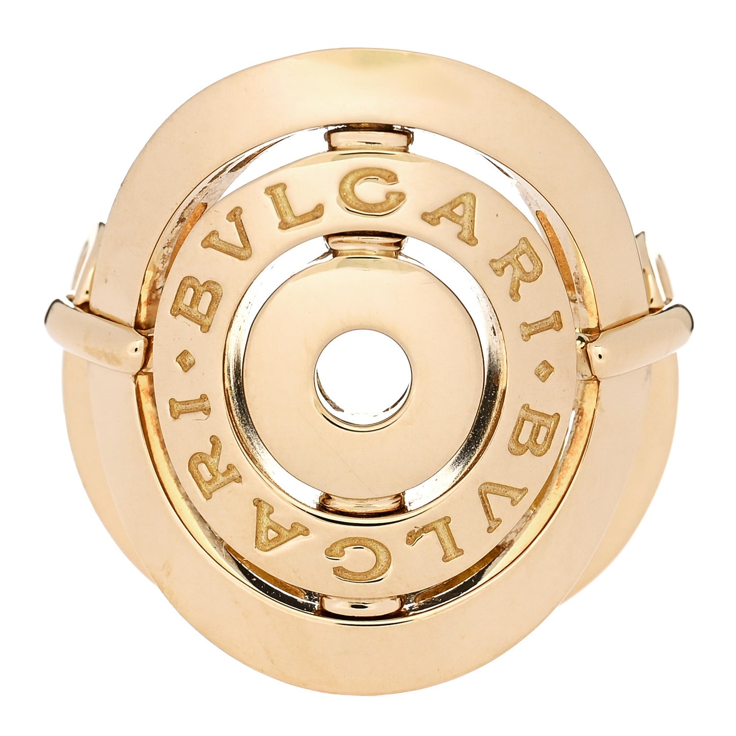 18K Yellow Gold Astrale Cerchi Ring 51 5.75