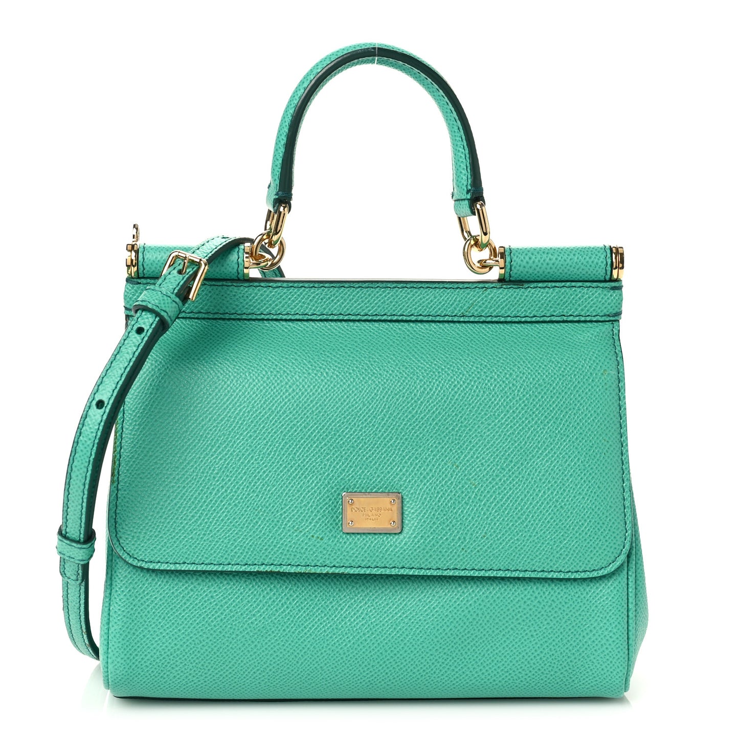 Dauphine Small Miss Sicily Satchel Green