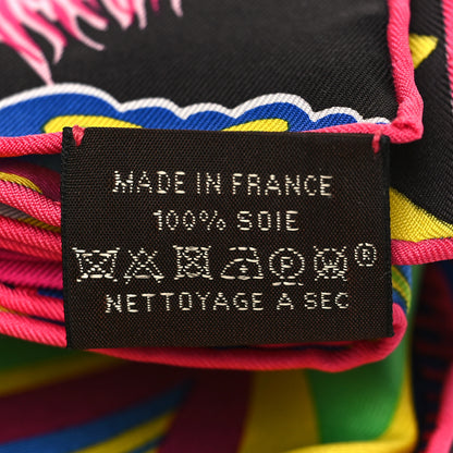 Hermes Silk The Three Graces Scarf 90 Chocolate Rose Vif 6 of 6