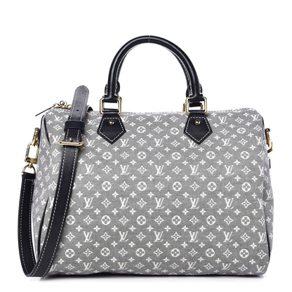 Louis Vuitton Monogram Idylle Speedy Bandouliere 30 Encre 1 of 9