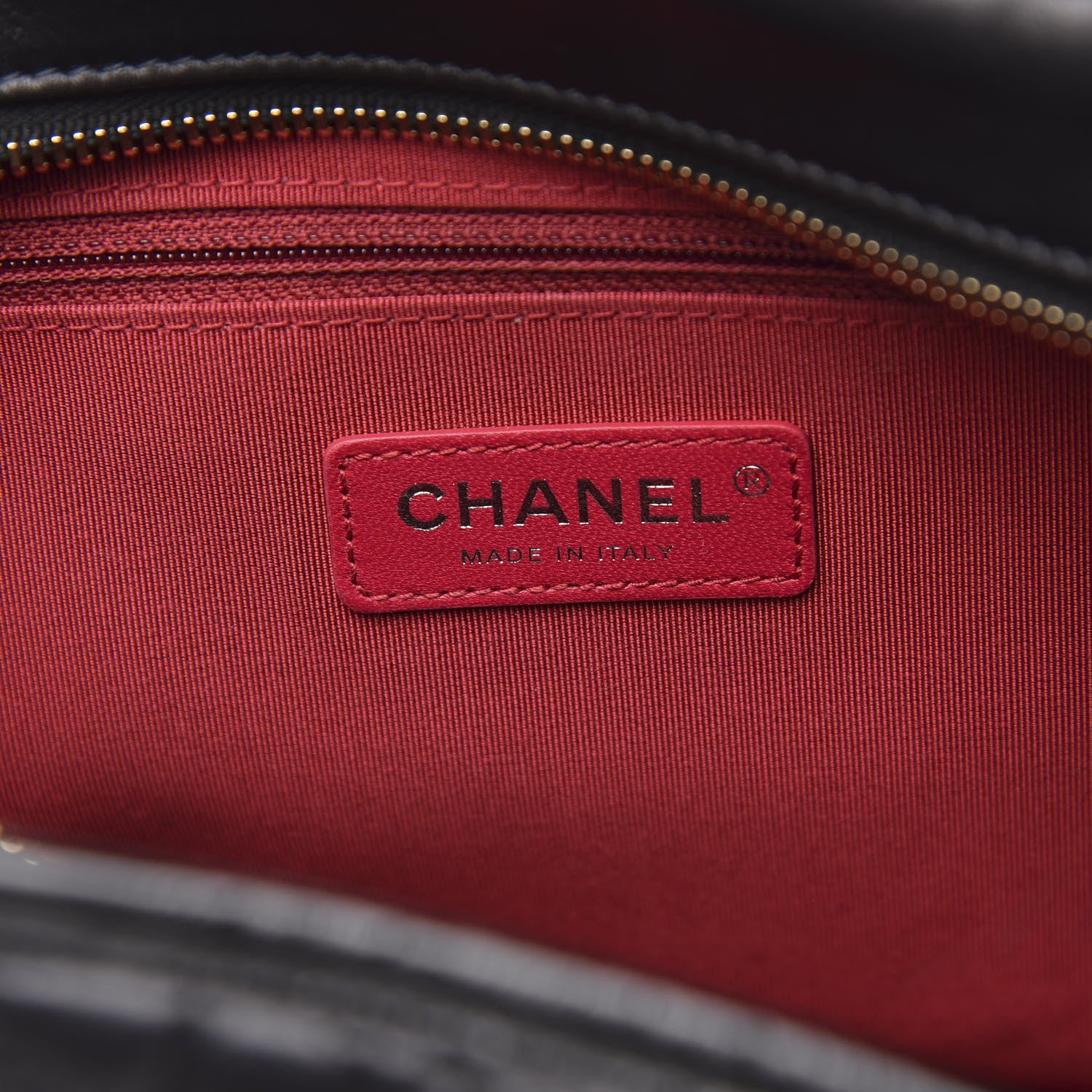 Chanel Aged Calfskin Quilted Large Gabrielle Hobo Black 6 of 10