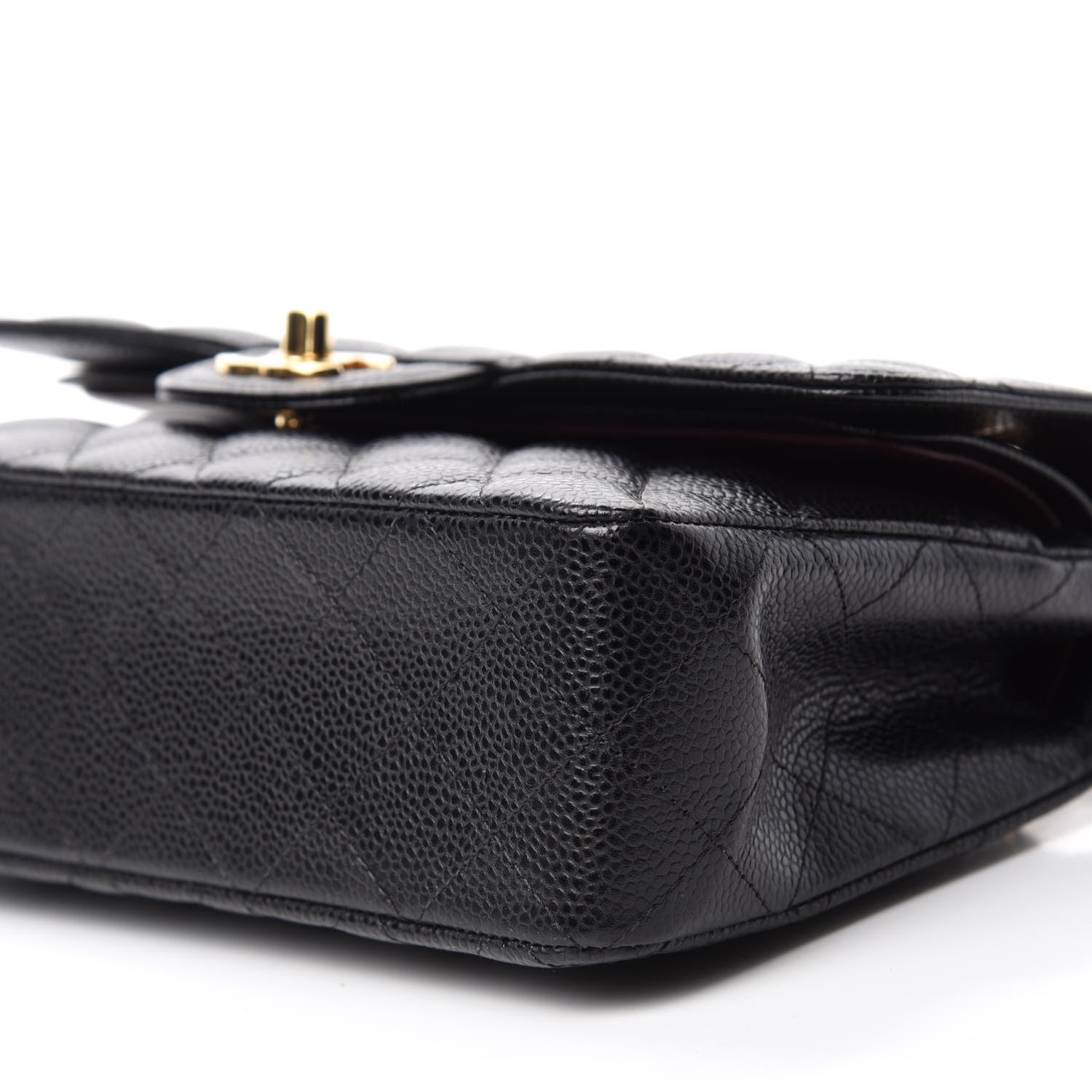 Chanel Caviar Quilted Small Double Flap Black 7 of 10