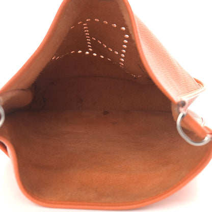 Hermes Taurillon Clemence Evelyne III PM Orange 4 of 19