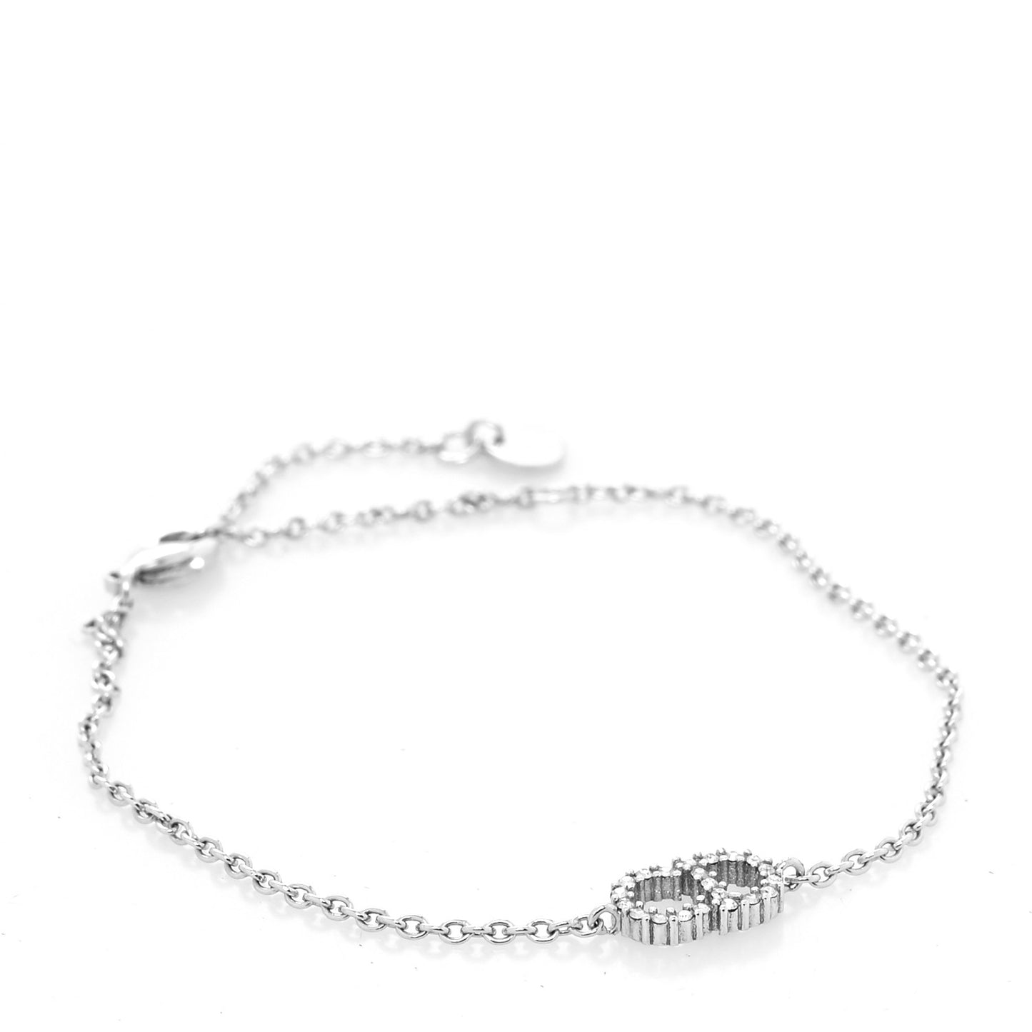 Crystal Clair D Lune Bracelet Silver