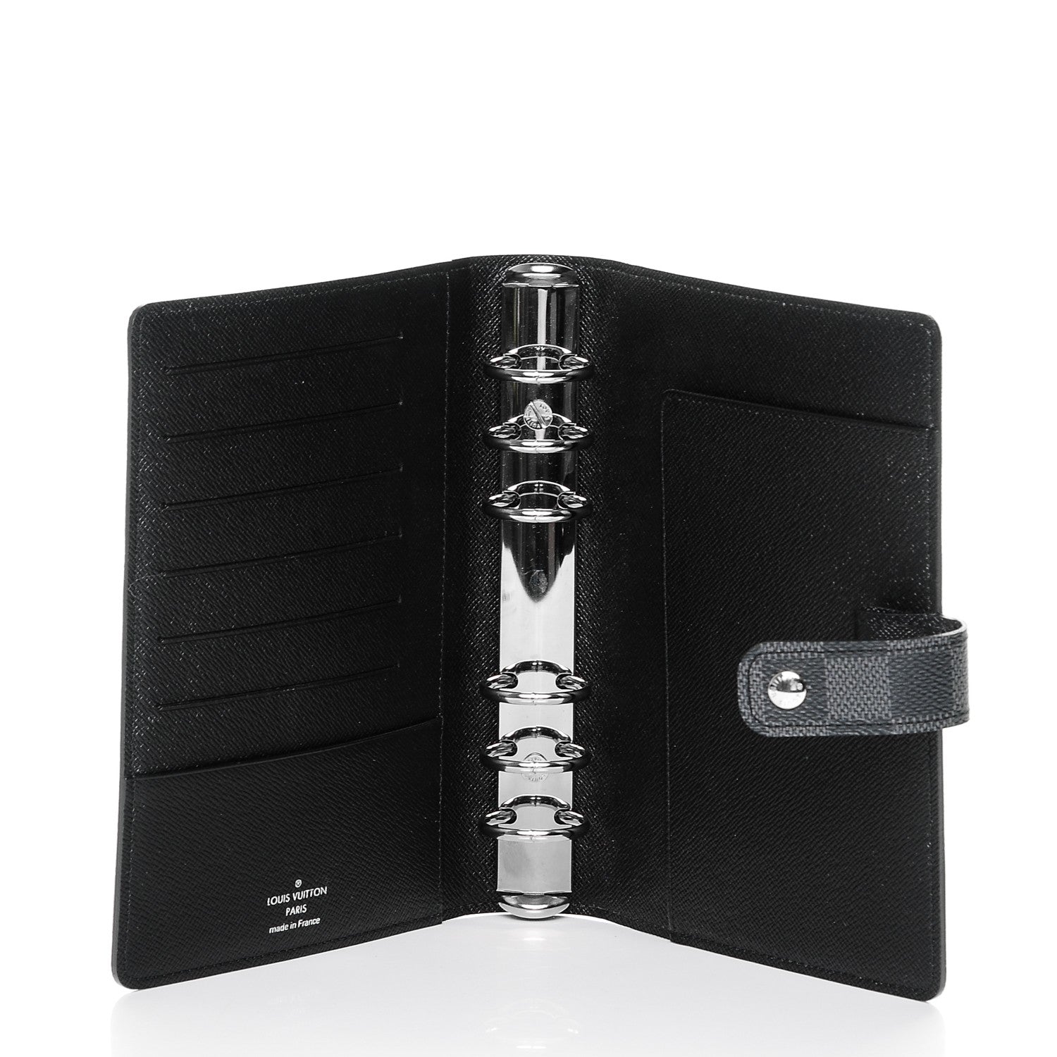 Louis Vuitton Damier Graphite Medium Ring Agenda Cover 5 of 6