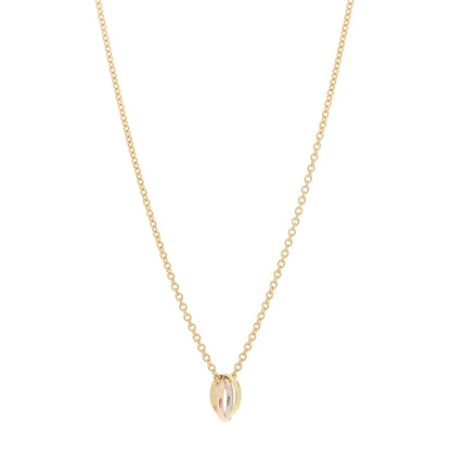 Cartier 18K Pink Yellow White Gold Baby Trinity Pendant Necklace 1 of 6