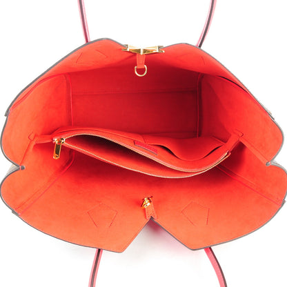 Louis Vuitton Calfskin Monogram Kimono Tote Poppy 5 of 7