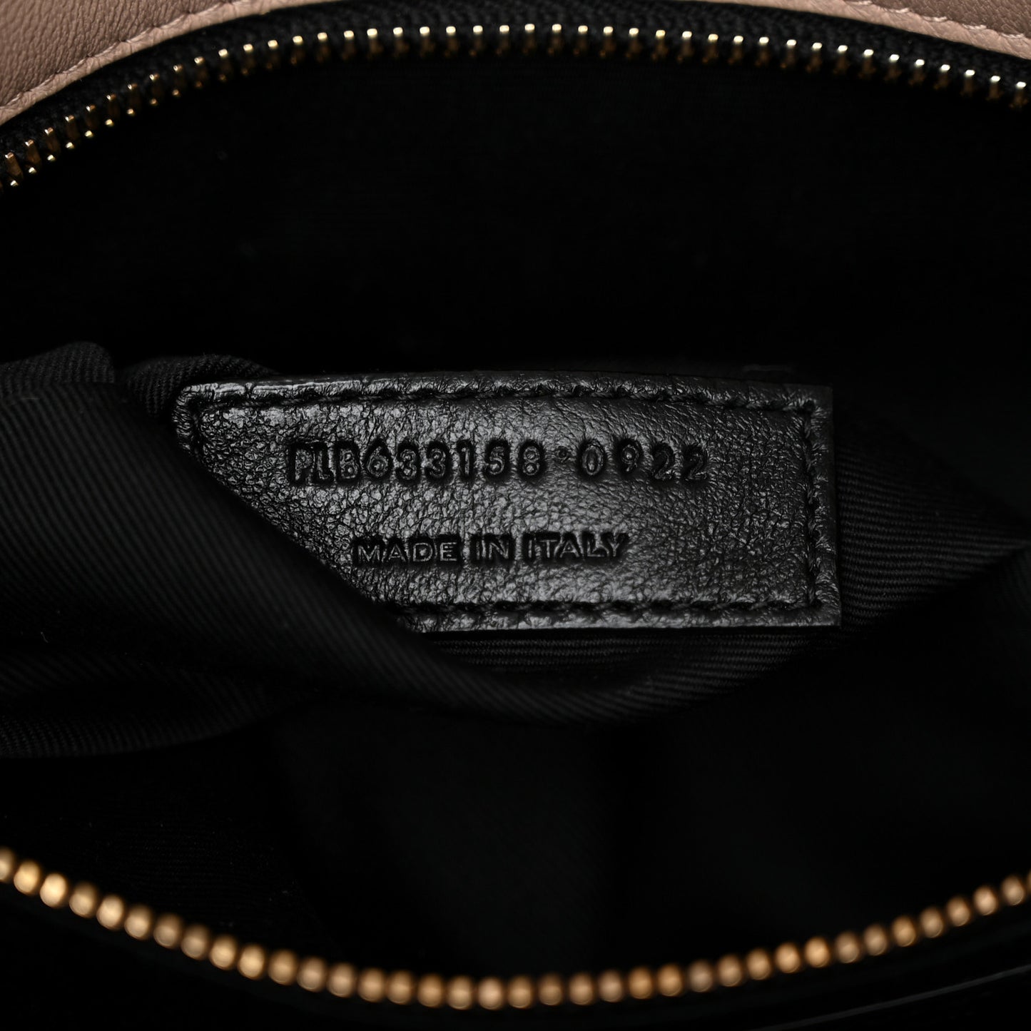 Lambskin Matelasse Monogram Medium Niki Chain Satchel Dark Beige