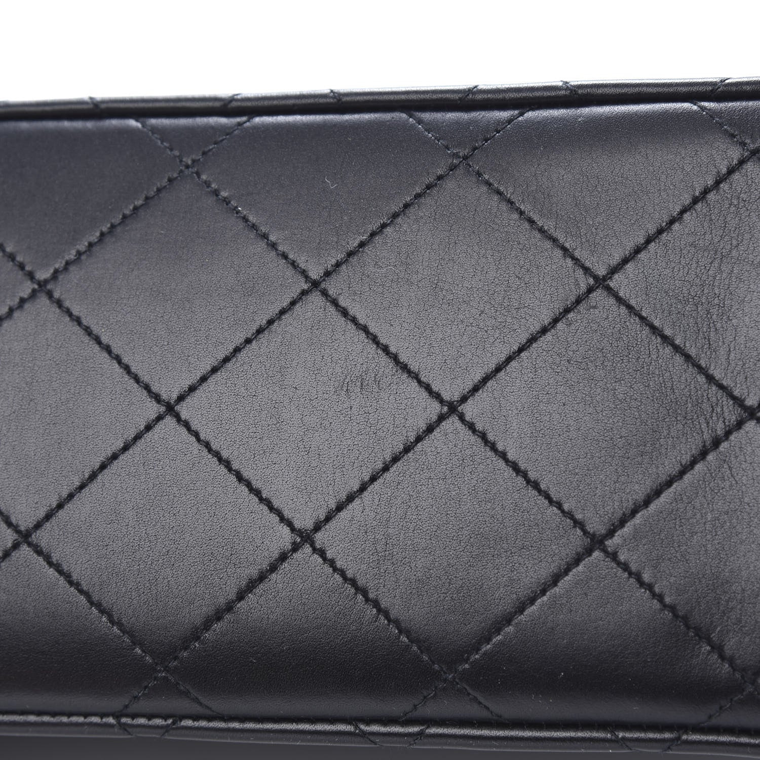 Chanel Lambskin Quilted XL Jumbo Single Flap Black 13 of 15