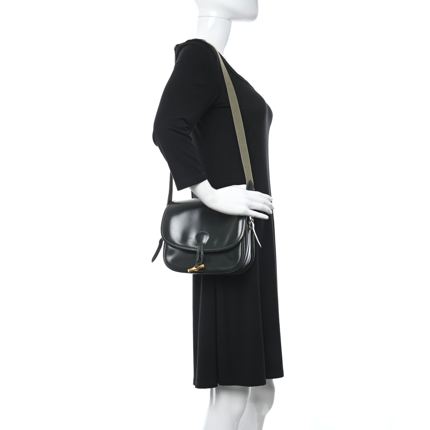 Hermes Box Messenger Vert Fonce 2 of 12