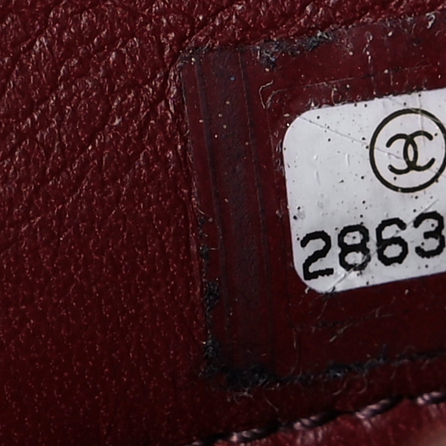 Chanel Shearling Sheepskin Quilted Tri-Color Flap Burgundy Black Grey 7 of 13