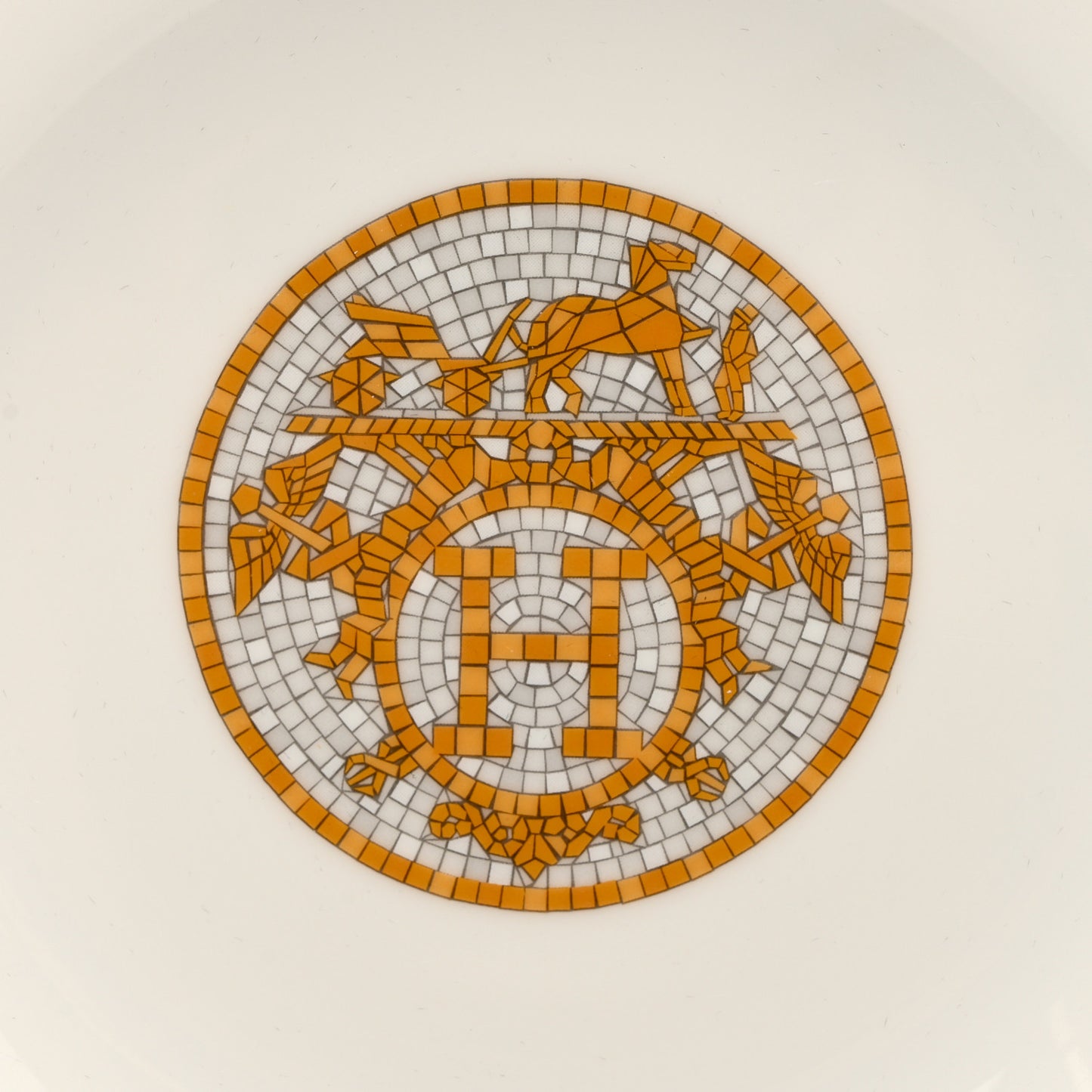 Porcelain Mosaique Au 24 Gold Cereal Bowl Set of 2