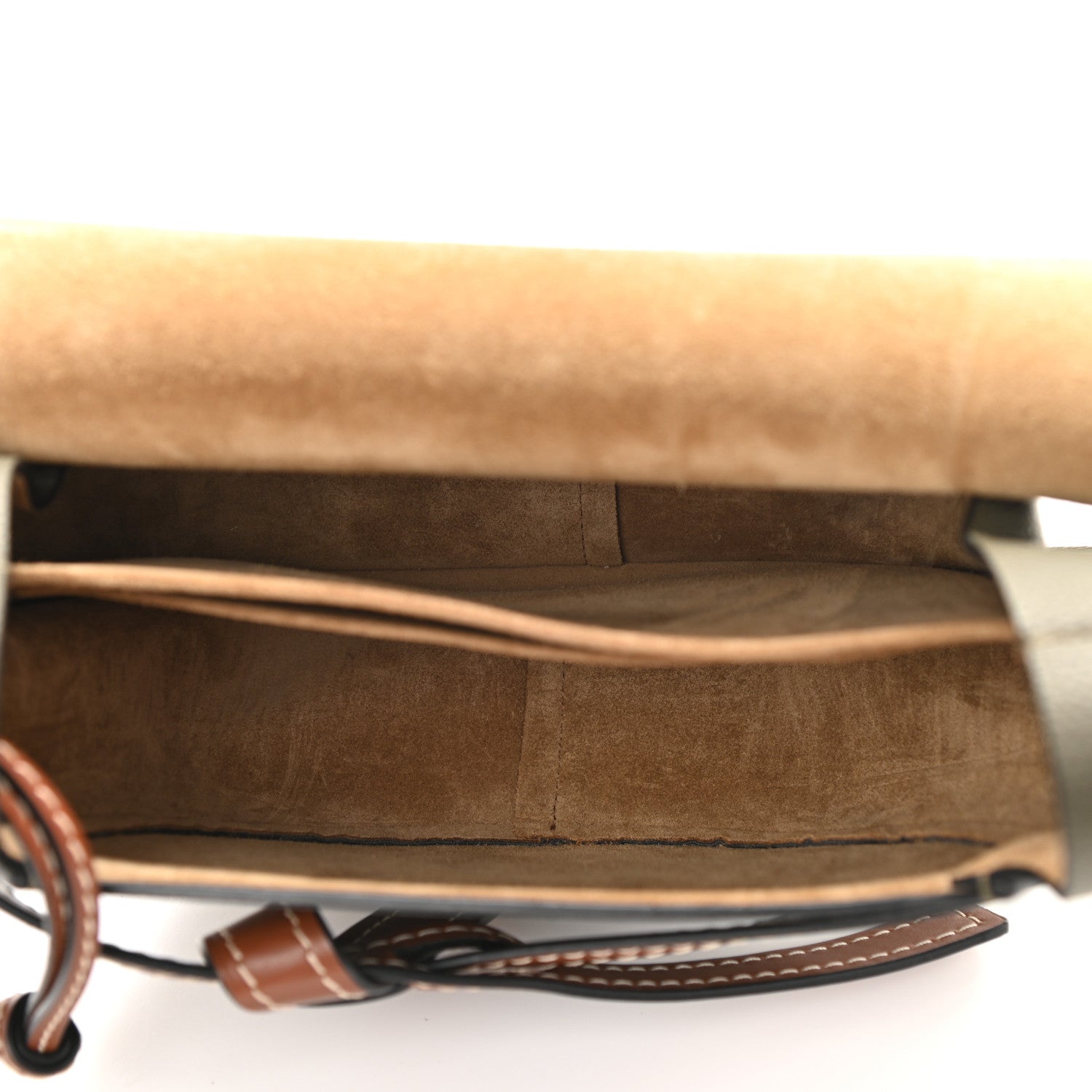 Loewe Calfskin Medium Gate Crossbody Bag Khaki Green 5 of 10