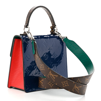 Louis Vuitton Vernis Epi Monogram Spring Street Blue 3 of 9