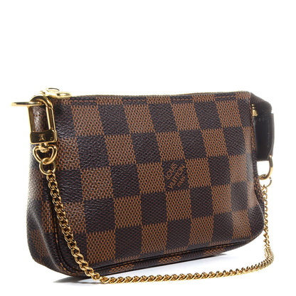 Louis Vuitton Damier Ebene Mini Pochette Accessories 3 of 8