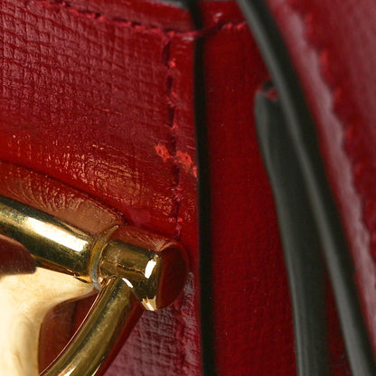 Gucci Azalea Calfskin Horsebit 1955 Shoulder Bag New Cherry Red 11 of 11