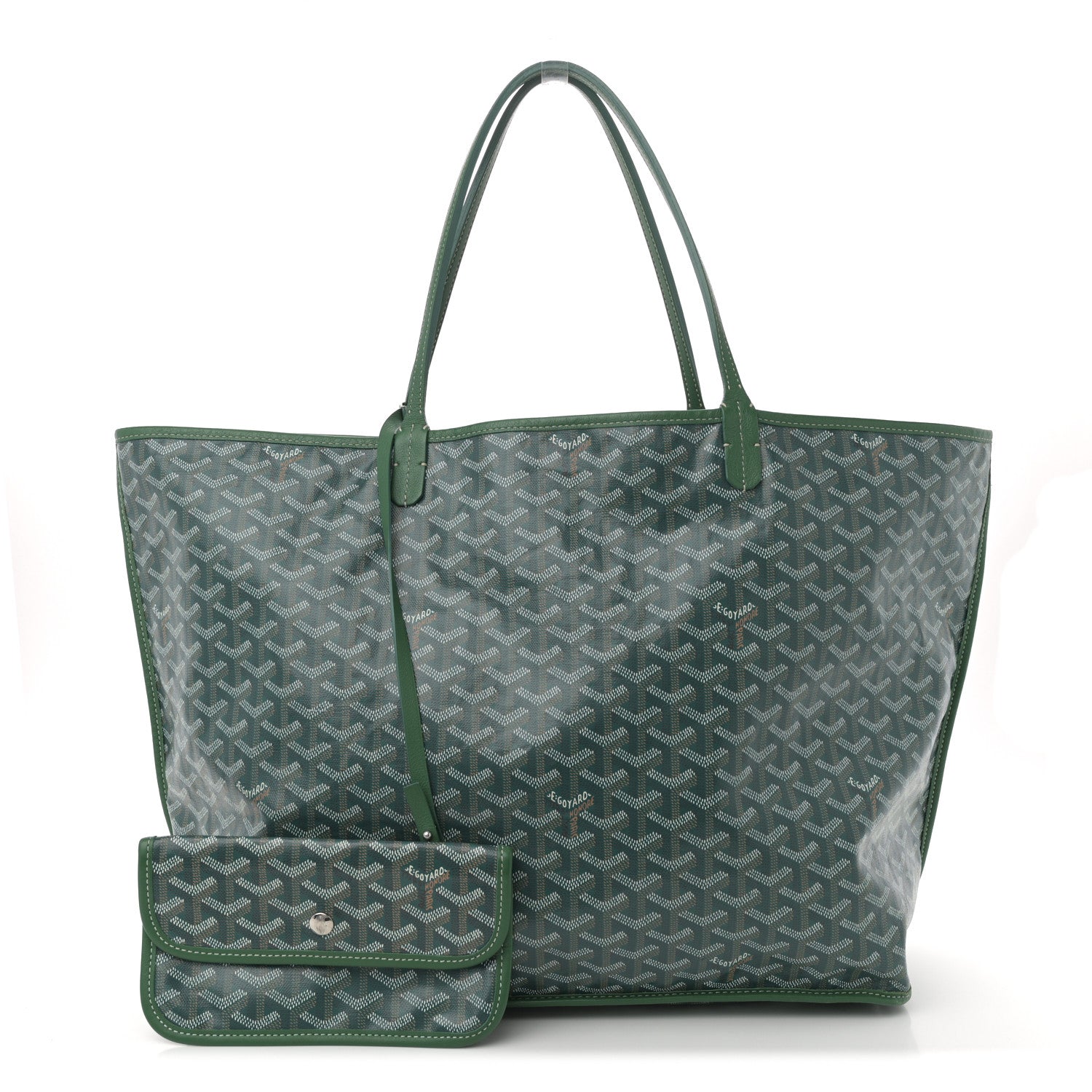 Goyard Goyardine Reversible Anjou GM Green 4 of 45