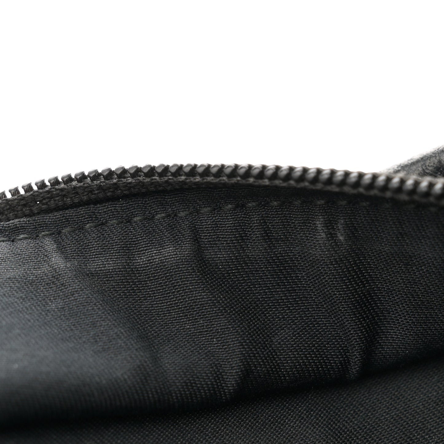 Nylon Calfskin Monogram Tall Tote Dark Brown