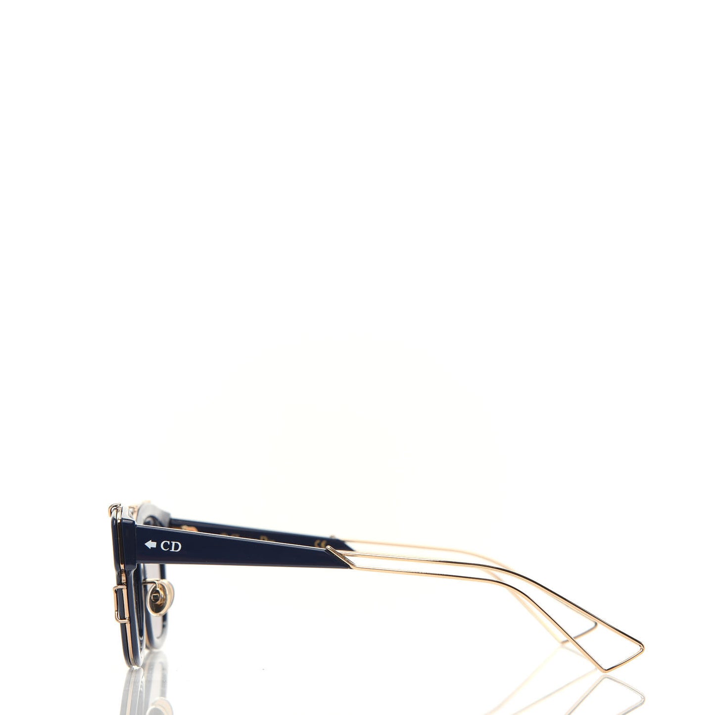 Acetate J'adior Sunglasses Navy Blue