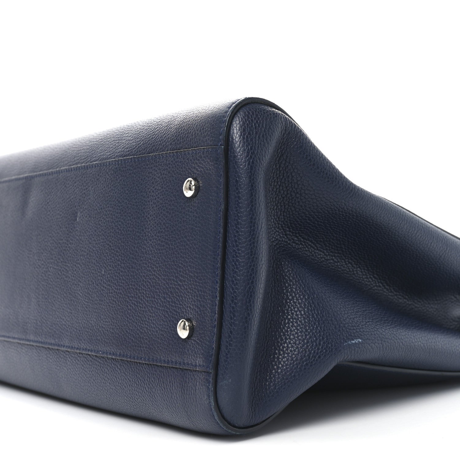 Chanel Grained Calfskin Large Neo Executive Shopper Tote Dark Blue 10 of 10