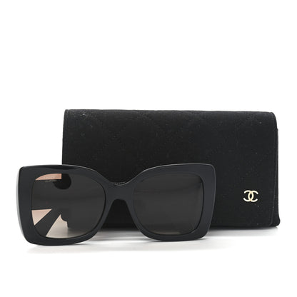 Chanel Square Polarized CC Sunglasses 5494-A Black 7 of 7