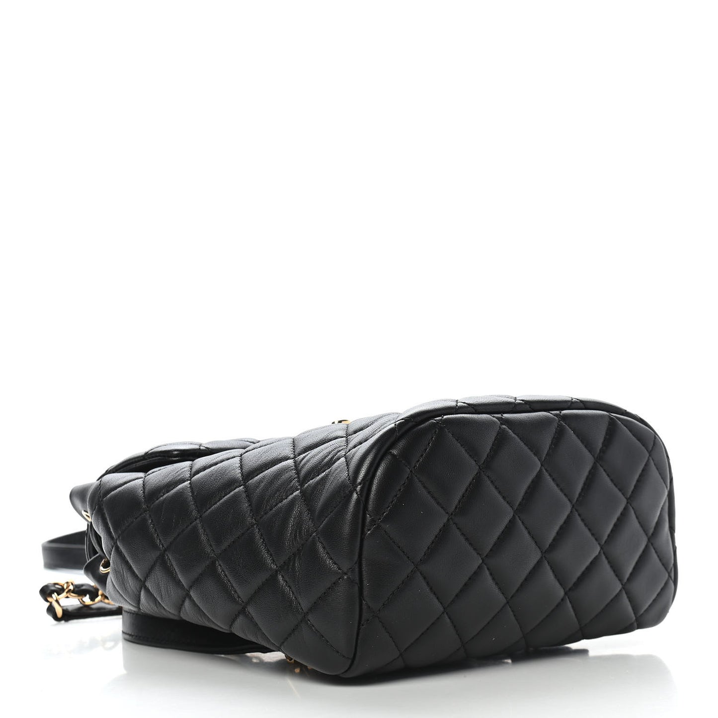 Lambskin Quilted Mini Urban Spirit Backpack Black