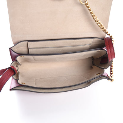 Chloe Goatskin Small Faye Shoulder Bag Sienna Red 5 of 8
