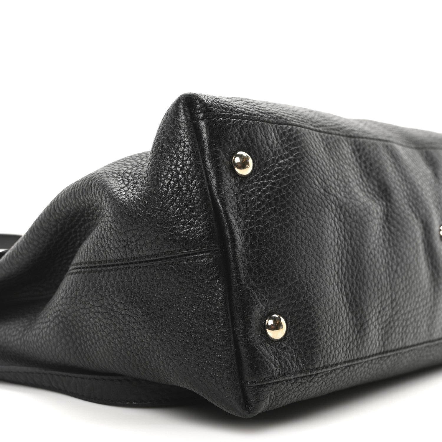 Gucci Cellarius Calfskin Medium Soho Working Tote Black 9 of 10