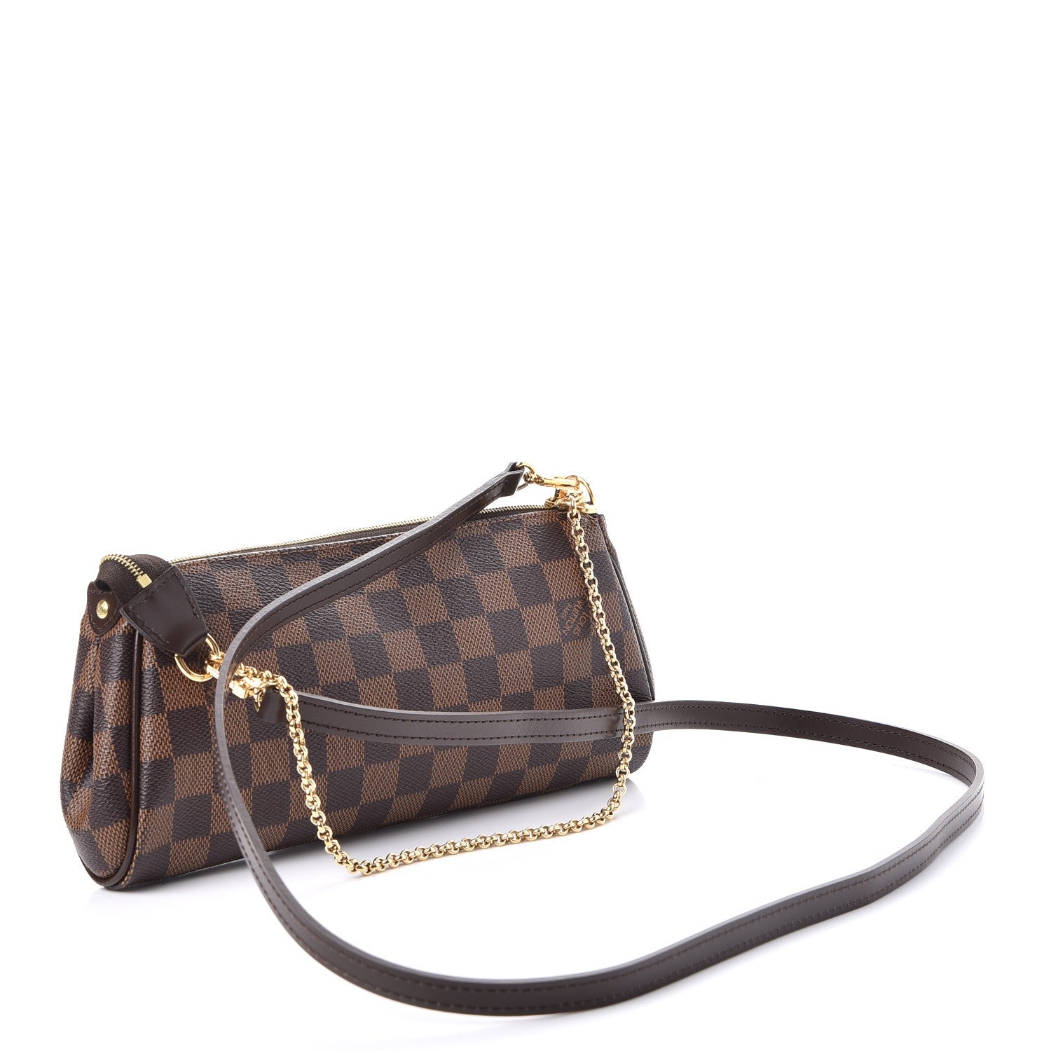Louis Vuitton Damier Ebene Eva Clutch 3 of 7
