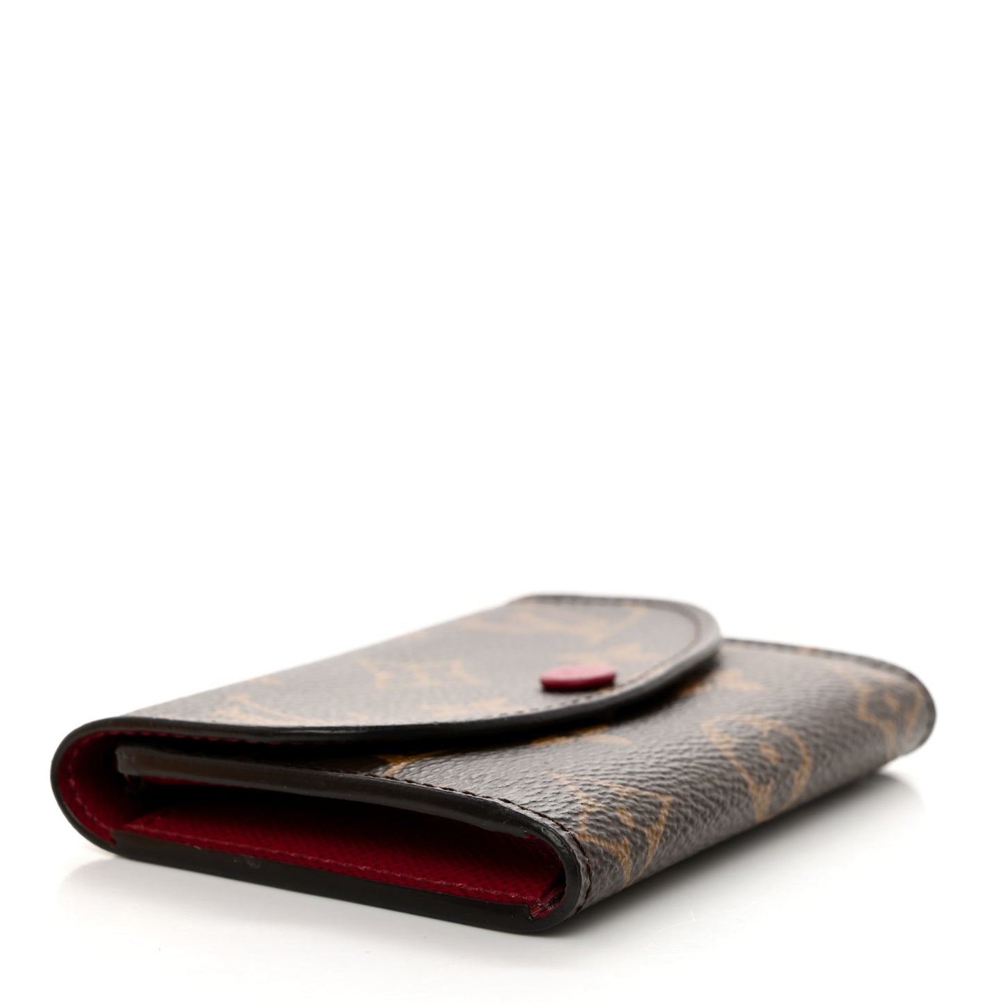 Monogram Rosalie Coin Purse Fuchsia