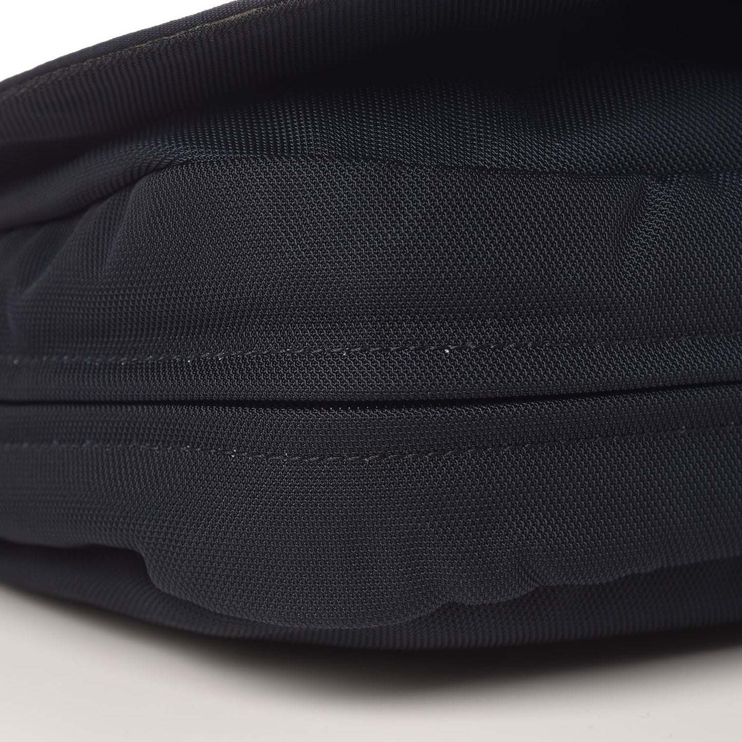 Canvas Nylon Expandable Sport Messenger Navy Off White