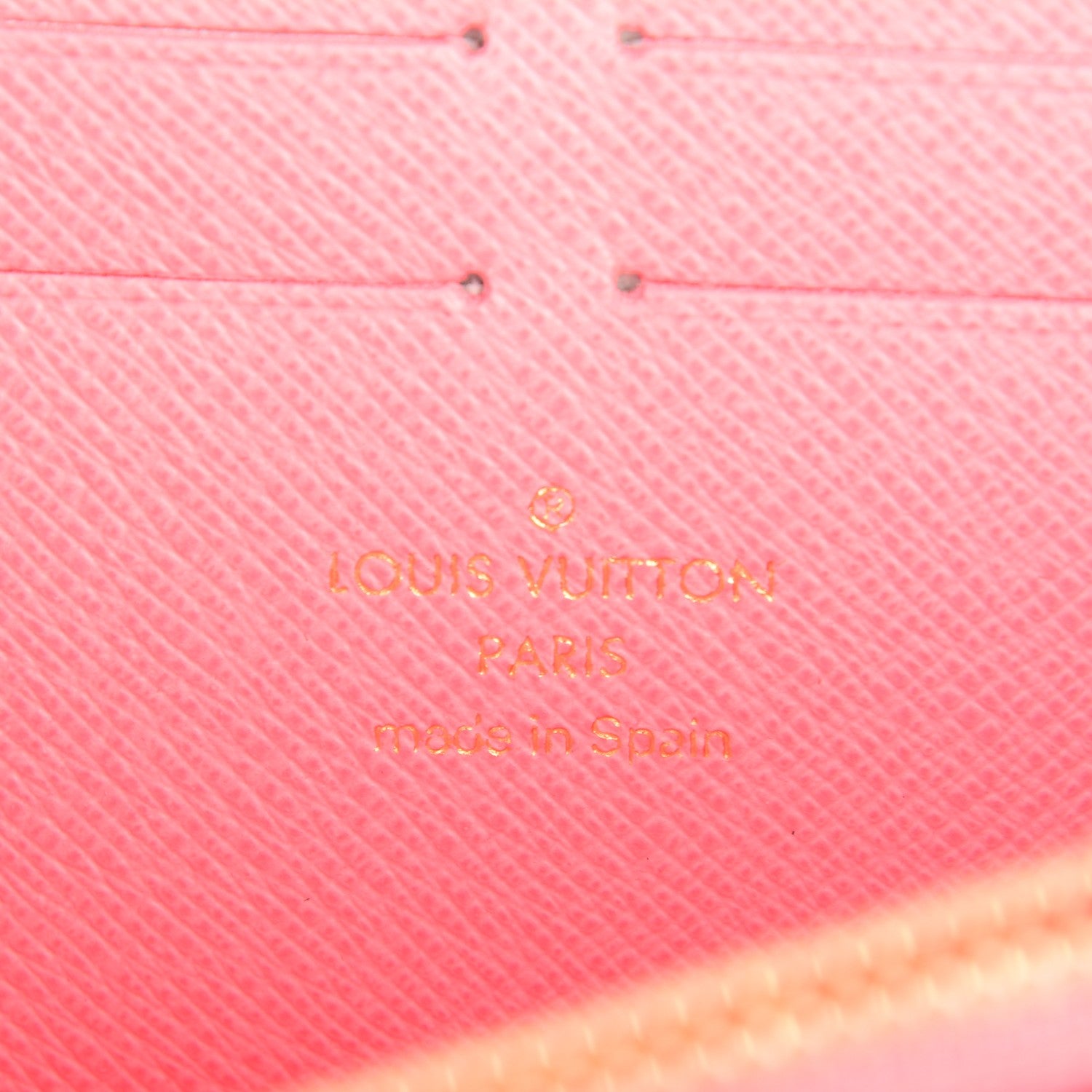 Louis Vuitton Monogram Illustre Zippy Wallet Rose 6 of 7
