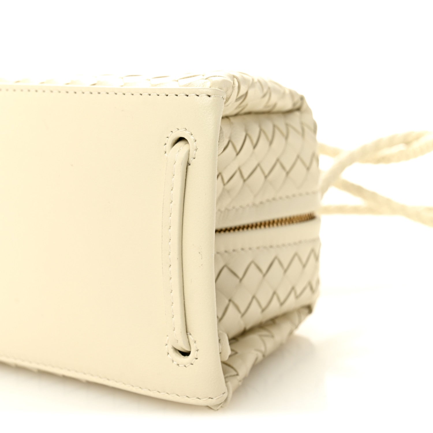 Bottega Veneta Nappa Intrecciato Tokyo Top Handle Bag Sea Salt 10 of 10