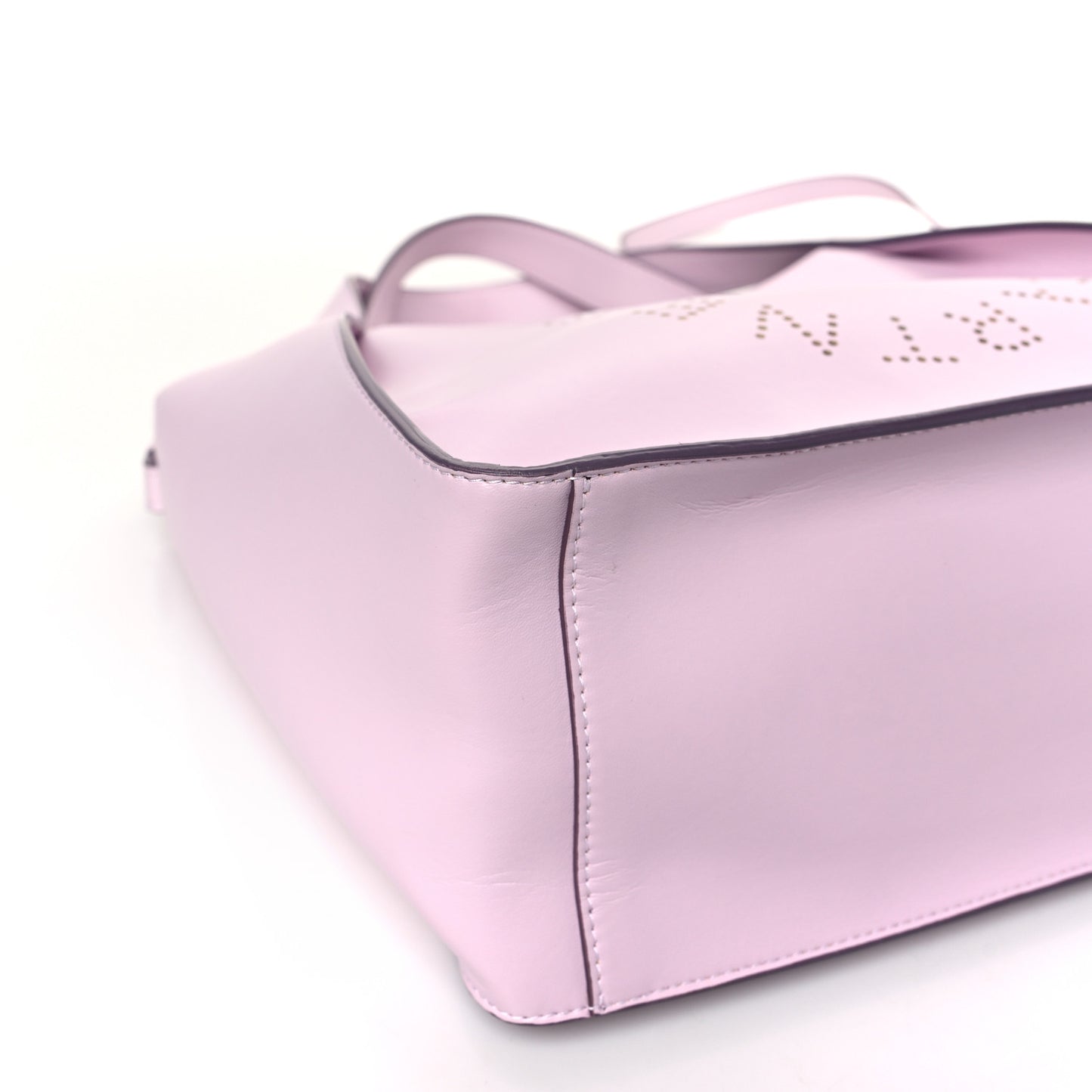 Eco Alter Nappa East West Perforated Tote Lilac